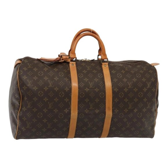 LOUIS VUITTON Monogram Keepall 55 Boston Bag - Picture 1 of 14